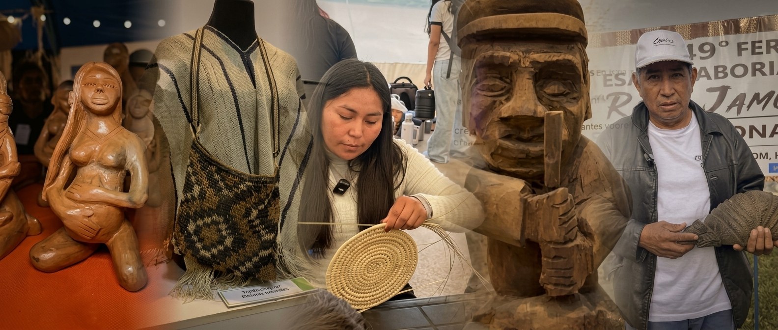 Barro, chaguar, palma, palo santo y algarrobo: obras y artesanos de la 49ª Feria