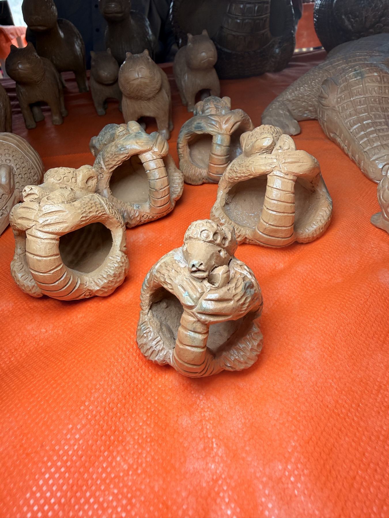Obras de alfarería de la 49ª Feria